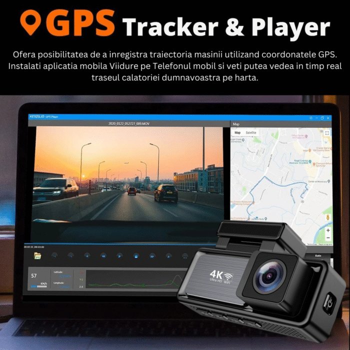 DFMIshopFreeQ Camera auto 1 Camera auto DVR dubla DFMiSHOP FreeQⓇ Model M6