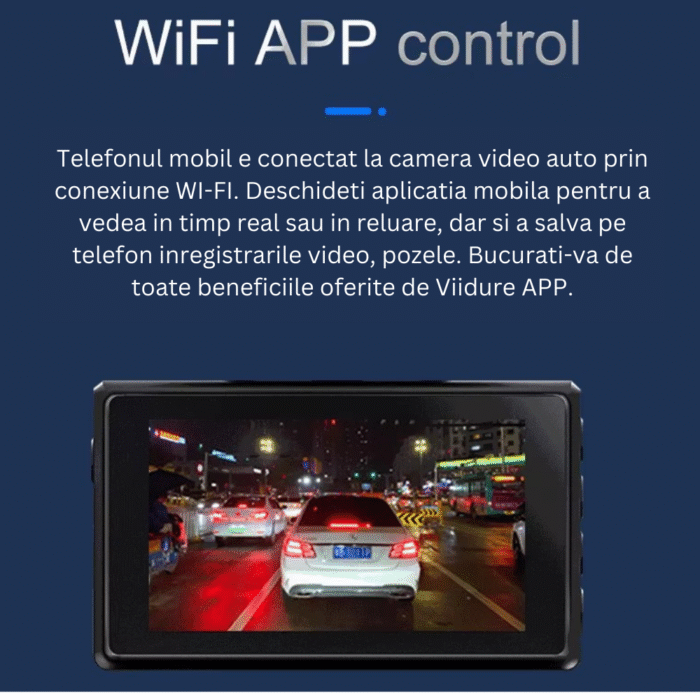 DFMIshopFreeQ Camera auto 9 Camera auto DVR dubla DFMiSHOP FreeQⓇ Model M6