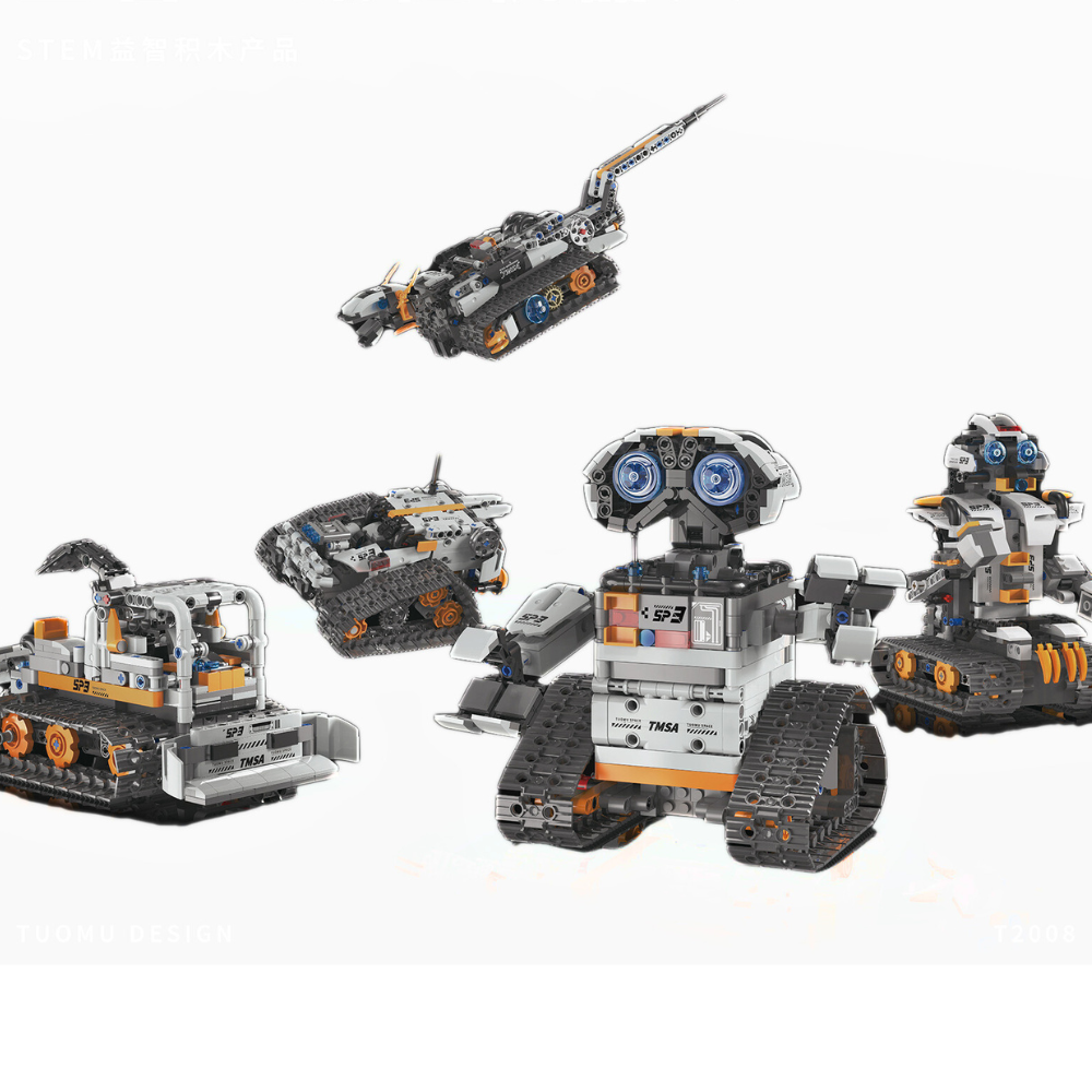 DFMIshop FreeQ Set constructie Robot 5 in 1