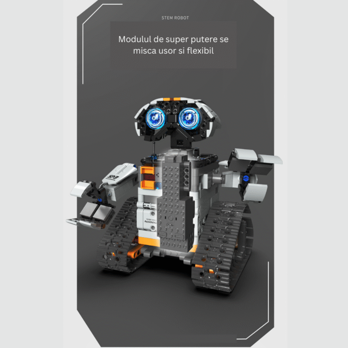 DFMIshopFreeQ Robot 7 Set Constructie Robot 5 in 1 DFMiSHOP FreeQ Ⓡ T2008 Kit STEM