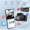 Manual instructiuni Camera auto dubla DFMiSHOP FreeQ